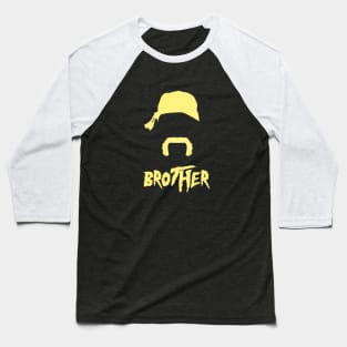 Brother Classic Vector (Yellow) - Hulk Hogan Baseball T-Shirt